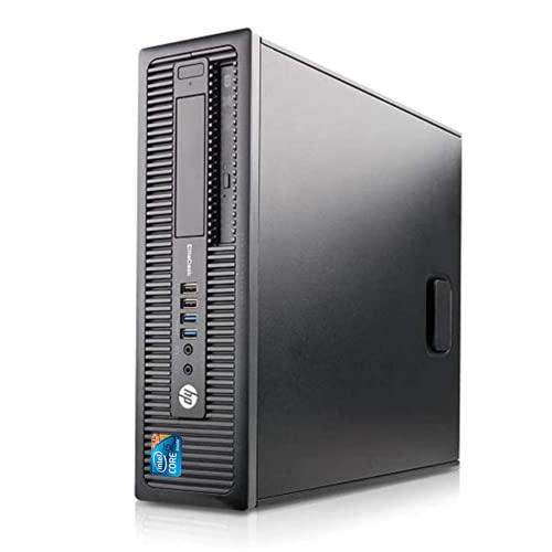 HP Elite Desk, Pc Desktop Pronto All'Uso, Computer Pc Fisso Intel i5, Ram 8Gb, SSD 256Gb, Pacchetto Office 2021, Windows 11 Pro (Ricondizionato)