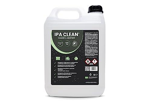 IPA Clean, Isopropanolo, Alcool Isopropilico, Alcool puro al 99,9%, Pulizia Stampanti 3D, Elettronica, Detergente per Vaschette ad Ultrasuoni, Multiuso - tanica da 5 litri