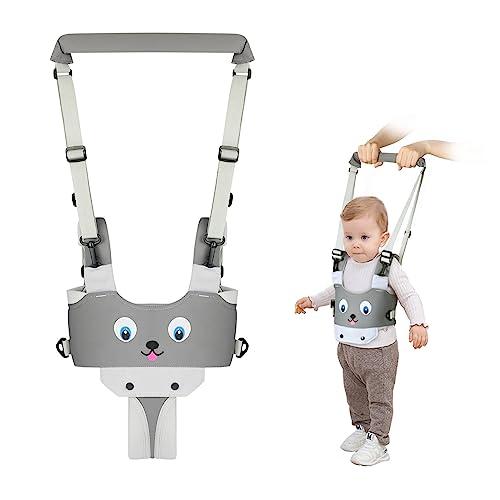 Vicloon Redini Primi Passi, Bretelle di Sicurezza per Bambino, Detachable Camminare Assistente per Bambino, per Aiutarlo a Camminare Cintura Protettiva Sostegno Portatile (Grigio)