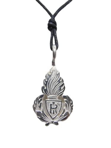 Polizia Penitenziaria : Ciondolo in Argento 925 - Pendente - Stemma - Logo - Simbolo - Girocollo -