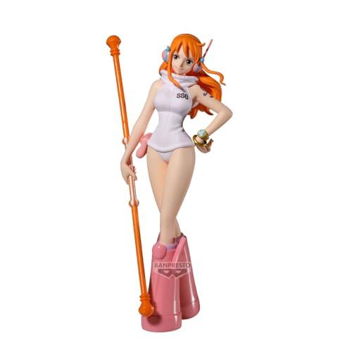 Banpresto Figura di Action Nami One Piece - The Shukko - Vista Egghead 16 cm - Multicolore BP29204P - Figura da collezione - Ottimo per i fan degli Anime