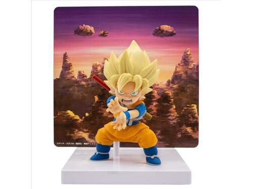 Banpresto Goku (Mini) II Dragon Ball Daima with Panel, 7 cm - BP28581P Multicolore, ideale per i fan degli Anime