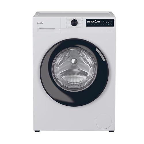 Candy ProWash 500 BR 48B6-S, Lavatrice a carica frontale, 8KG, Classe A-10%, 1400 giri, 72 dB, Connessa, Cicli Rapidi, 16 programmi, AxLxP 85x60x53cm, Bianco [Classe di efficienza energetica A]