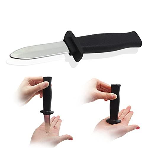 CXAFQ Coltello Pugnale a Scomparsa, Pugnale in Plastica, Coltello Finto Divertente per Bambini e Adulti