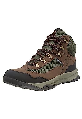 Timberland Lincoln Peak Lite Mid F/L WP, Chukka Boot Uomo, Dark Brown, 43.5 EU