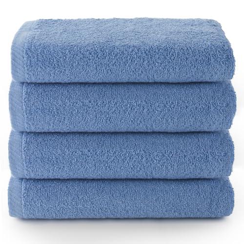 Top Towel - Plus - 4 Toallas Bidet o Viso - Set di Asciugamani - Asciugamani da bagno - 100% Cotone