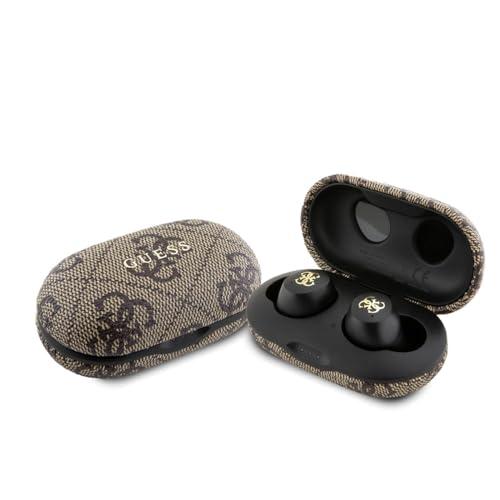 CG MOBILE Guess TWS - Auricolari ENC 4G, con custodia di ricarica, colore: Marrone