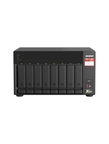 QNAP TS-873A-8G SERVIDOR DE ALMACENAMIENTO NAS TORRE ETHERNET NEGRO V1500B QNAP NAS 8-BAY TS-873A-8G