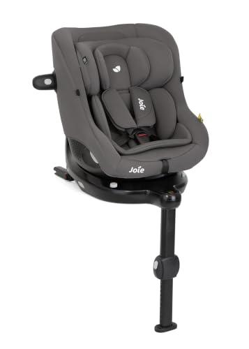 Joie i-Pivot™ 360 seggiolino auto R129 i-Size, ISOFIX, rotazione a 360°, testato ADAC – dalla nascita ai 4 anni (40–105 cm), Thunder