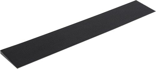 Rampa per soglia da 2 cm, larghezza 90 cm, in gomma antiscivolo, ingresso porta, vialetto, bagno, piedistalli rialzati per sedie a rotelle, scooter, deambulatori e sedie (2cm salita)