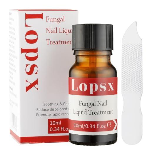 Trattamento per Micosi Unghie Piede Lopsx – Antimicotico Unghie Piedi Formula Innovativa e Delicata, Protezione Duratura, Applicazione Facile con Pennello Sottile, 10ml