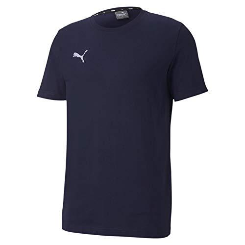 Puma Teamgoal 23 Casuals Tee Maglietta a Maniche Corte, Blu (Peacoat), S Uomo