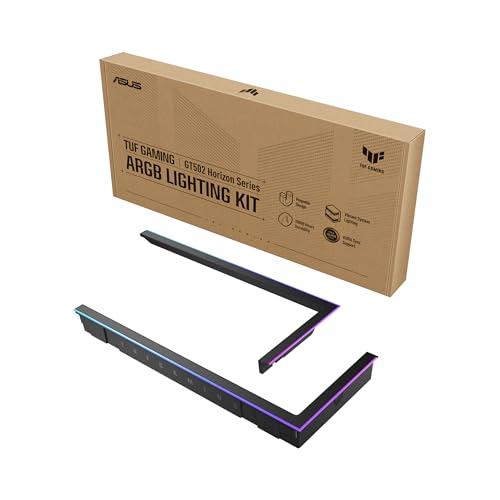 ASUS TUF GAMING GT502 HORIZON ARGB LIGHTING KIT BLACK, Kit di Illuminazione ARGB Compatibile con GT502 Horizon, Semplice Installazione, Fino a 20000 Ore di Durata, Compatibile con Aura Sync, Nero