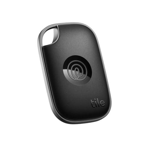 Tile by Life360 Pro (2024) - Localizzatore, cerca oggetti e tracker Bluetooth per chiavi, borse e altro. Compatibile con iOS e Android. Trova telefono. Pacchetto da 1 (Nero)