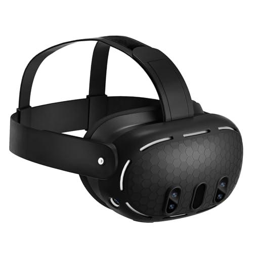 SUPERUS Cinturino & Copertura Protettiva Compatibile con Meta Quest 3 accessori - Ultimo design tutto in uno in silicone, sostituzione leggera ed regolabile della fascia Elite per Meta/Oculus Quest 3