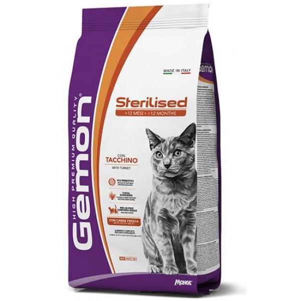 Monge | Gemon per Gatti Sterilizzati con Tacchino da 7 Kg