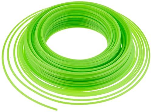 Ribimex Filo Quadrato per Decespugliatore in Nylon Alta Densità, 50 m, Blister da 450 g, Ø 3 mm, Resistente per Uso Intensivo - PRDFB050X30CR