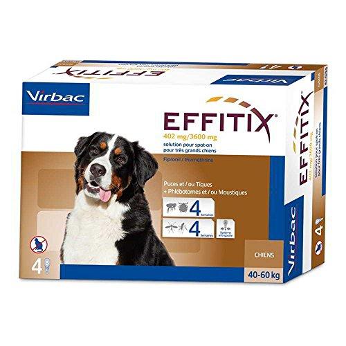 VPERP Effitix Spot-On Très Grand Chien (40-60 kg) - 4 pipettes