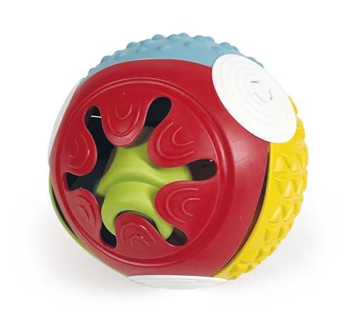 Clementoni Soft Clemmy - Touch & Play, Palla Sensoriale, Palla Prima Infanzia Made in Italy, Bambini 6-36 Mesi, con 5 Mattoncini 100% Lavabili, Gioco per Sviluppare Manualità e Logica, 17689