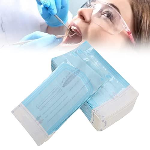 100 pcs Sacchetti per Sterilizzazione Dentale,Sacchetto di Sterilizzazione,Acchetti Sterili in PVC,Buste Autosigillanti per Sterilizzazione,Per Strumenti da Dentista, Strumenti,70 * 230MM