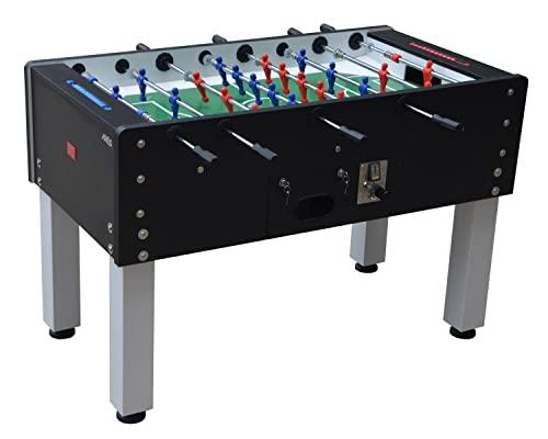 Calcio Balilla con Gettoniera Ares (gettoniera) - aste telescopiche - Professionale - Biliardino per Bar e Locali