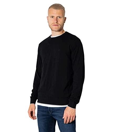 ARMANI EXCHANGE Crew Neck, Maglione, Uomo, Nero, S