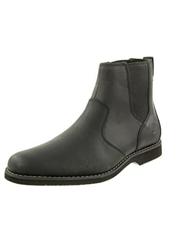Timberland Woodhull, Stivali Uomo, Nero, 45 EU