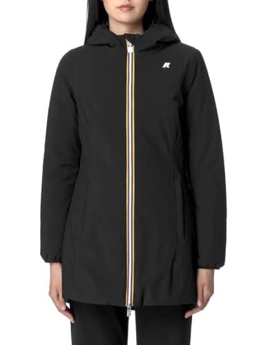 K-Way Giacca Invernale da Donna Marchio, Modello Denise St Warm Double K6128UW, Realizzato in Sintetico. Nero