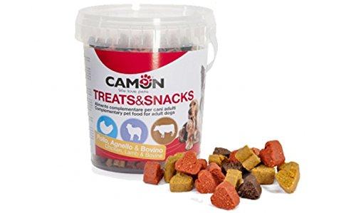 Snack per cani Camon Mini Treats&Snacks Trai.Hearts 500g
