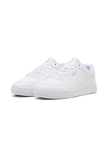 PUMA Unisex CAVEN III Sneaker, Bianco Argento Nero, 40, Bianco Argento Nero, 41 EU