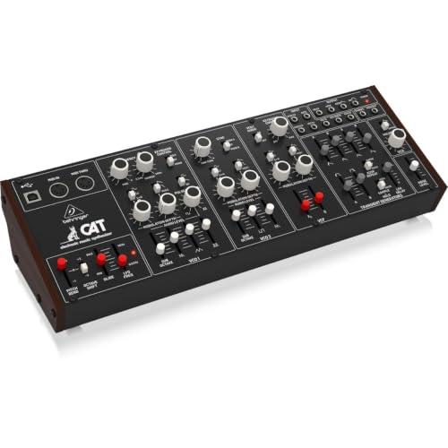 Behringer Cat Legendary Duophonic Analog Synthesizer With Dual Vcos, 4 Mixable Waveforms, External Signal Processor