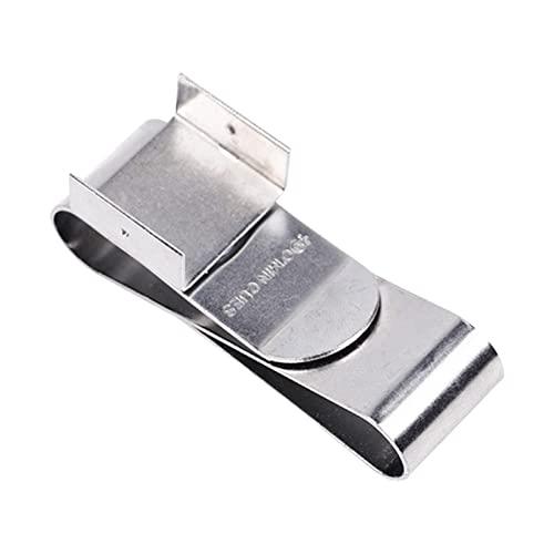 HAMAGI Porta Gesso da Piscina - Clip da Cintura Magnetica a Forma di S | Clip per Gesso da Piscina con Forte Magnete per Forniture di Biliardo con Clip in Polvere di Cioccolato