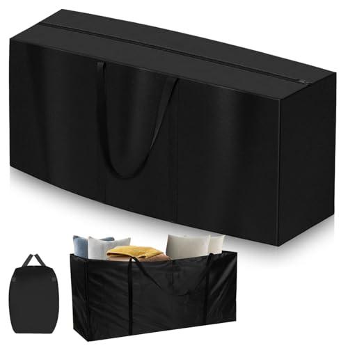 Borsa per Cuscini da Giardino Esterni, Borsa Portaoggetti per Mobili da Giardino, 173 x 76 x 51 cm Borsone Grande Portaoggetti Trasloco Sacchi Contenitori per Piumoni, Trapunte