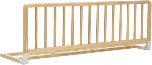 Safety 1st Barriera Letto Legno 110 cm, Sponda 18 Mesi - 5 Anni, Sbarra Letto Bambini, Paracolpi Anti Caduta in Legno Certificato FSC, Facile da Piegare e Conservare, Natural Wood