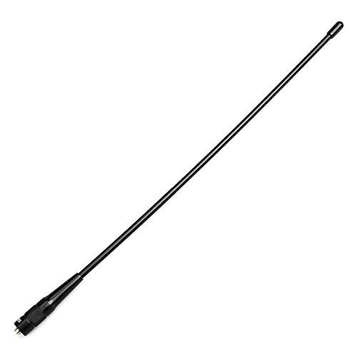 Retevis RHD771 Antenna Ricetrasmittenti Elite Frusta 38CM SMA-F Doppia Banda 144/430 MHz Compatibile con Baofeng UV-5R GT-5R BF-888S ESYNiC UV-5R Retevis RT5R RT86 RA79, Qansheng UVK5 (1 Pezzo)