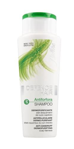 Bionike Defence Hair - Shampoo Dermopurificante Antiforfora per Capelli con Forfora Secca, Azione Detergente e Antibatterica, Contrasta la Comparsa di Impurità e Allevia la Desquamazione, 200 ml