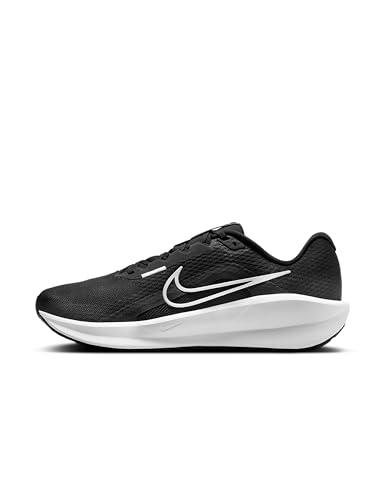 Nike, Sneaker Uomo, Black White Dk Smoke Grey, 44.5 EU