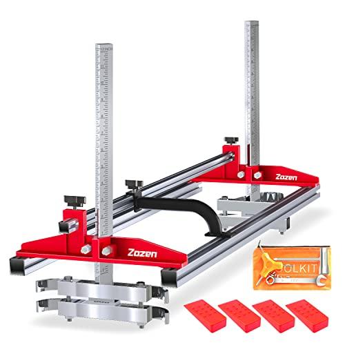Zozen Chainsaw Mill 14-36, segatura a catena, segatura portatile, sistema di guida di taglio flessibile per lavoratori edili e carpentieri