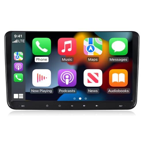 ACAVICA Autoradio per Golf 5 6 Polo – Android 14 2 DIN con Schermo IPS 9