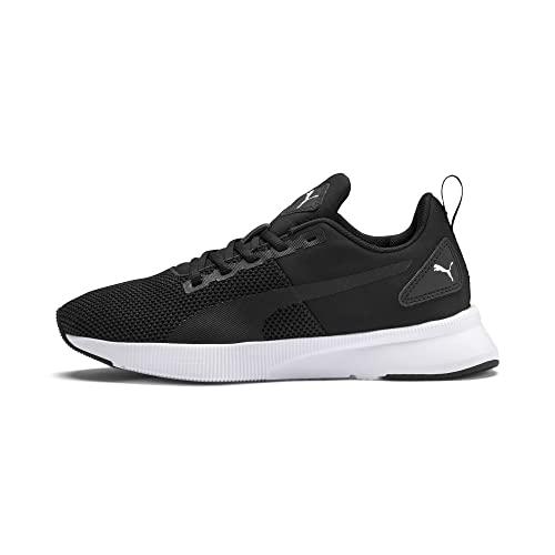 Puma Unisex Youth Flyer Runner Jr Sneakers, Puma Black-Puma White, 37 EU