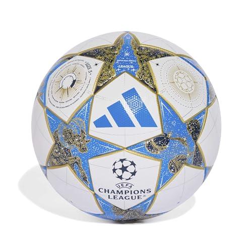 adidas UCL League 25/26 - Pallone da palcoscenico per adulti, unisex, colore bianco, 38 EU