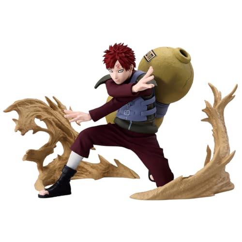 Banpresto Gaara Naruto Shippuden Vibration Stars Plus 12 cm, multicolore, BP29065P, ideale per i fan degli anime