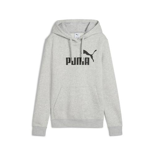 PUMA Ess No. 1 Logo Hoodie FL, Felpe con Cappuccio Unisex - Adulto, Light Gray Heather,