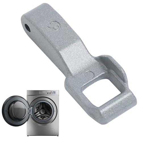 Gancio per l'interruttore della porta, Gancio Porta Oblò Lavatrice con Blocco con blocco compatibile con le lavatrici a carica frontale LG, Rif. MFG63099101, DFS03857 Colore metallizzato (1 Pezzi)