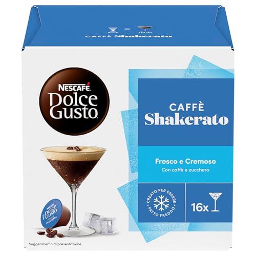 NESCAFÉ DOLCE GUSTO Caffè Shakerato, 3 Confezioni da 16 Capsule (48 Capsule Compatibili Nescafé Dolce Gusto)