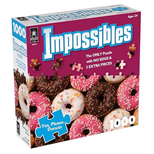 University Games- Impossibles Puzzle-Ciambelle, Multicolore, Taglia unica, 33412
