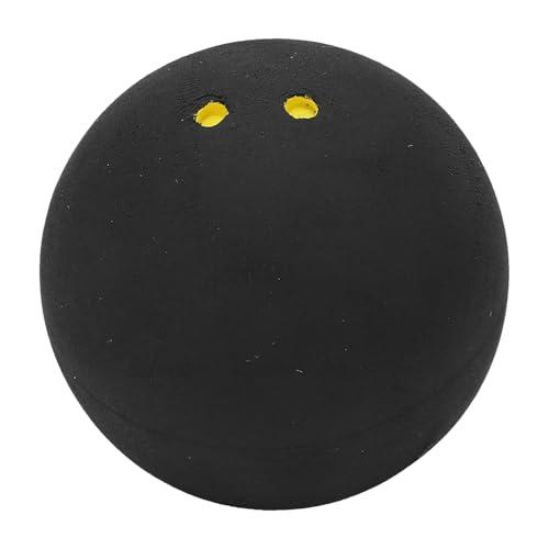 Generico Palline Da Squash, con Palla da Squash in per Competizione Punto Giallo Doppio, Attrezzatura Sportiva Portatile con Rimbalzo Elevato per Allenamento Competitivo Ricreativo e Principianti