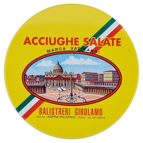 Filetti di Acciughe Salate Marca Vaticano Mar Mediterraneo - Confezione da 1 Kg