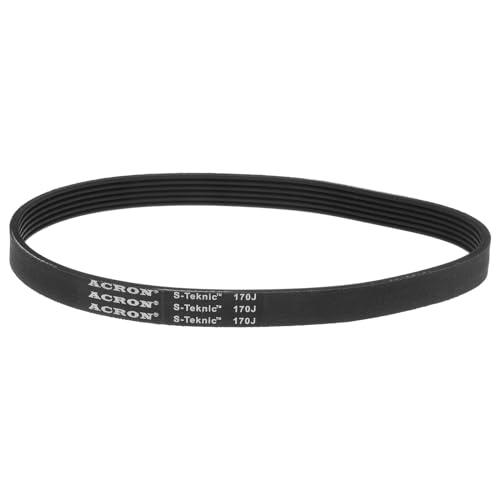 QUARKZMAN 170J6 Cinghia Poly-V in Gomma Nitrilica, 6 Coste Cintura a Coste PJ, 431mm Lunghezza x 14mm Larghezza x 3,5mm Spessore, Cinghia di Trasmissione Industriale
