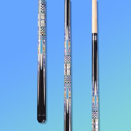 Teekerwang 58 Inch13mm 19oz/20oz Maple Billiard Stick Pool Cue Set, Canadian Maple Professional Billiard Pool Cue Stick Set, Billiard Cue Stick (Model A(19))